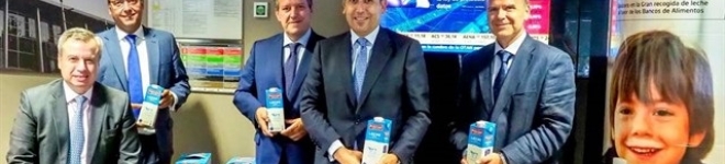 NOTICIA-Calidad Pascual dona 7.500 litros de leche. 